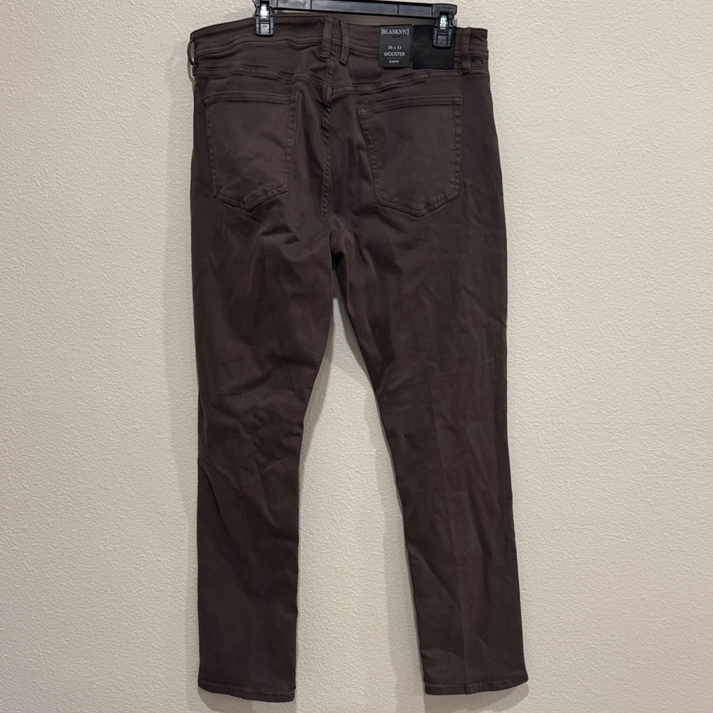Blank NYC Men's Chocolate Slim Jeans - Picture 5 of 5